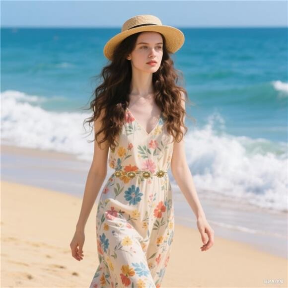 🤠 Western Cowgirl Chain Belt | Adjustable Vintage Concho Waist Chain for Women - Picture 3 of 3